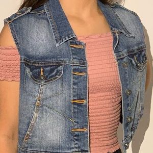 jean vest